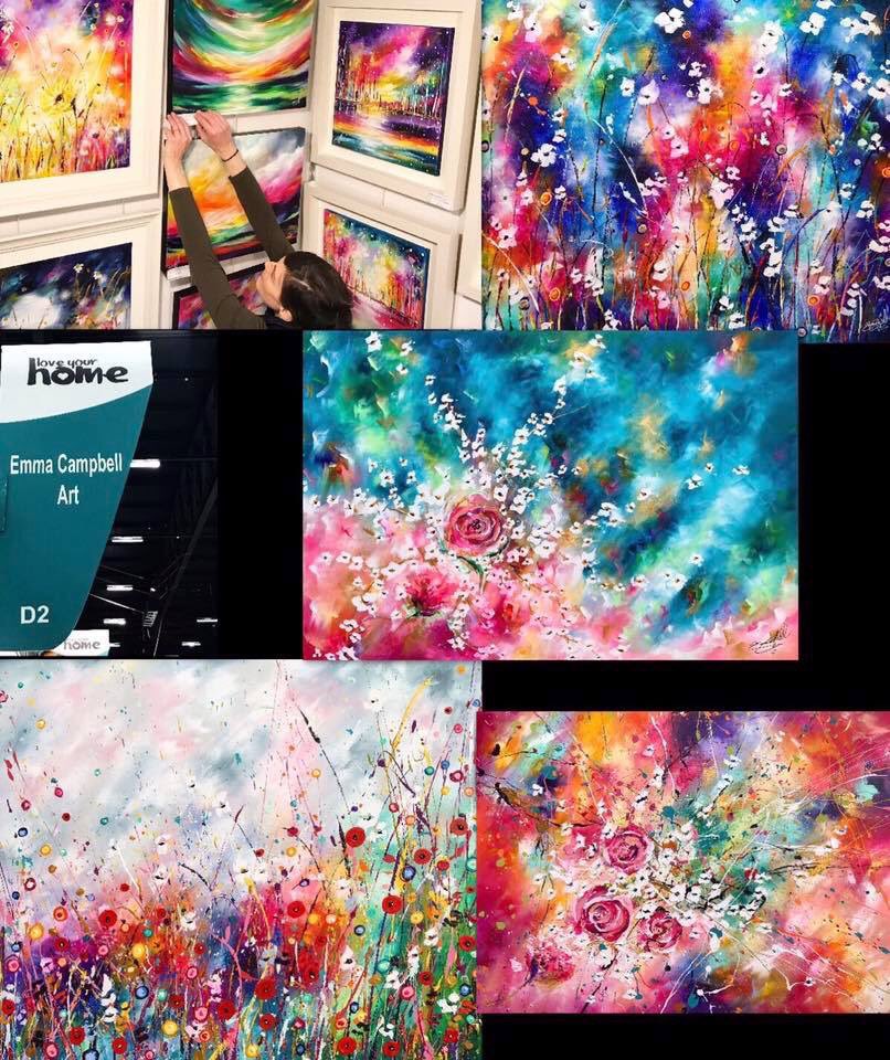 An incredible day at <a href="/LoveYourHomeNI/">Love Your Home</a> #loveyourhome Thank you so much to everyone who visited, xx I'm home for a restock, back 2moro with fresh work
#showcase #interiordesign #Artforsale #contemporaryart #art