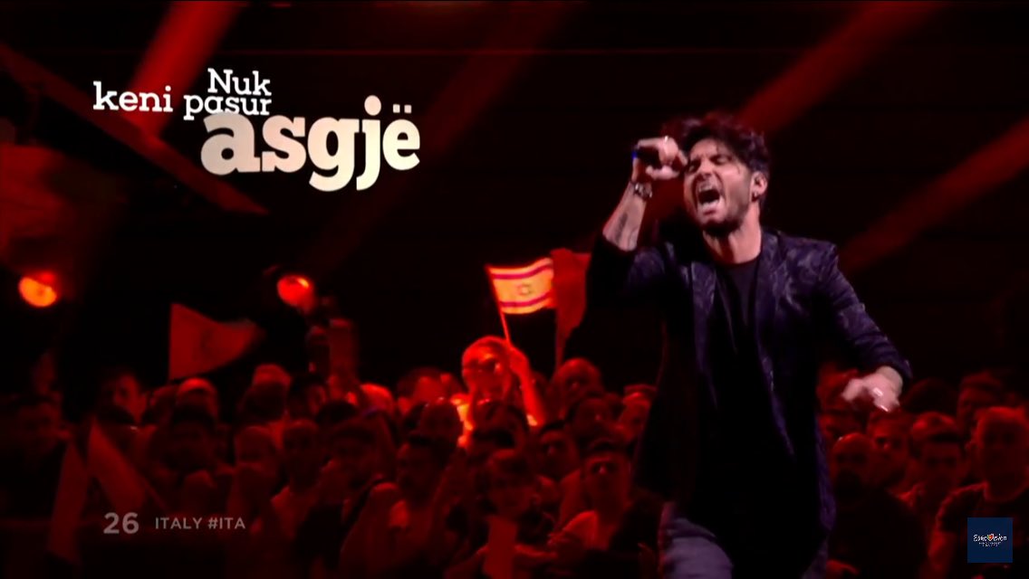 kledi_21's tweet photo. #ALB👐🏻 #ALBANIA 🇦🇱 #Albanians  #EugentBushpepa  #ErmalMeta  #EleniFoureira  #congrats 👏🏻 #ESC2018  #EUROVISION https://t.co/Ms9dc6Br2A