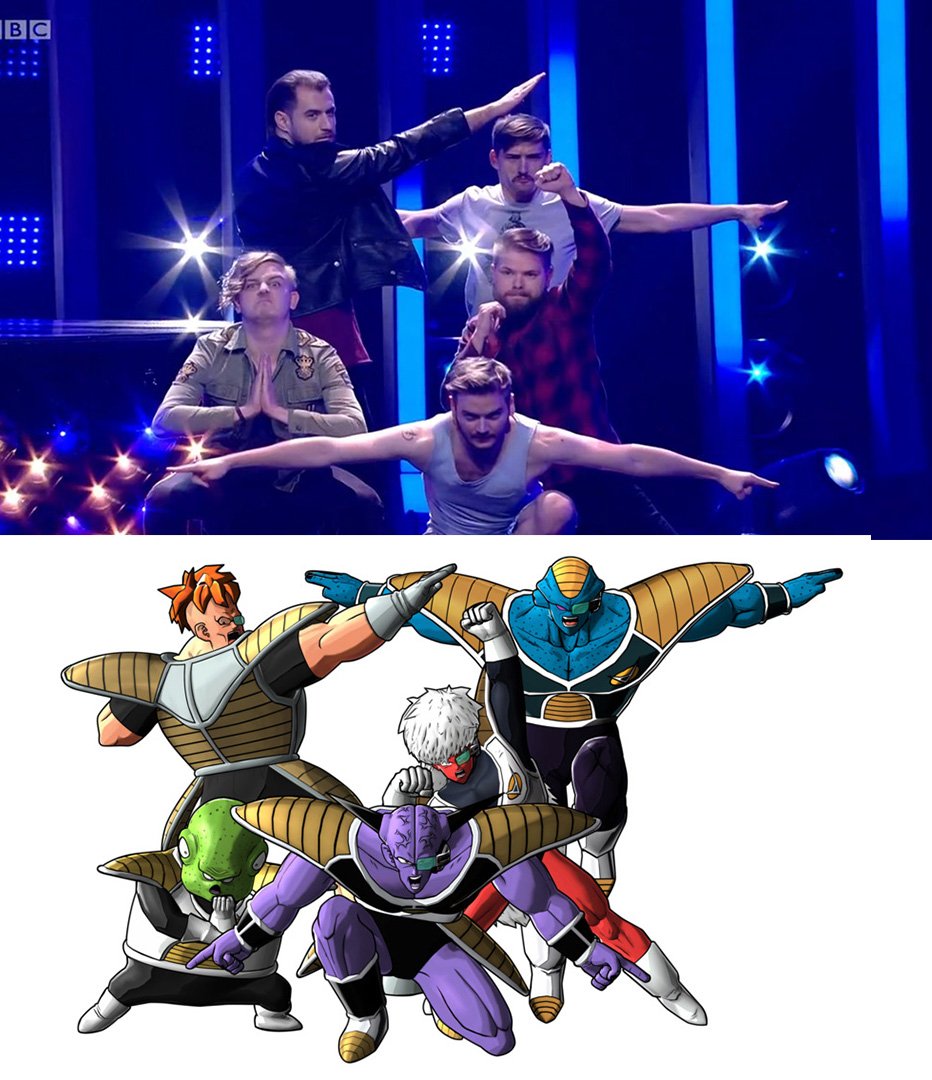 Moviejones's tweet photo. Wir wollen euch ja nicht beeinflussen bei eurer Wahl, aber uns war Ungarn aus irgendeinem Grund sehr sympathisch! #ESC2018 #Eurovision #GinyuForce https://t.co/5C88xyi5FN