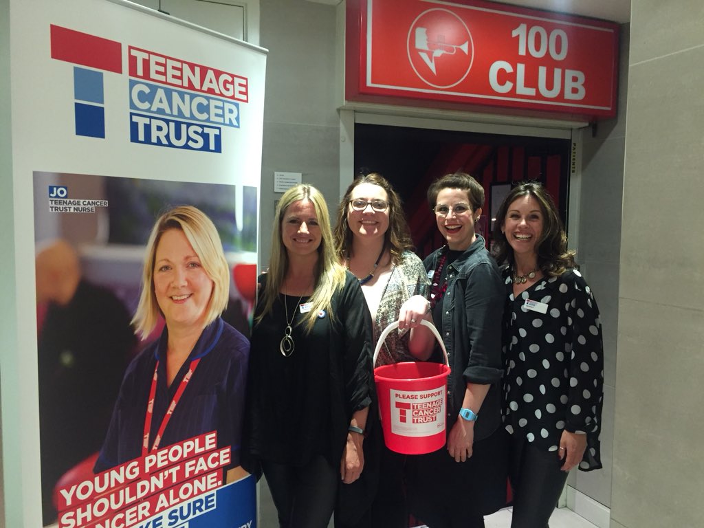 <a href="/TeenageCancer/">Teenage Cancer Trust</a> team <a href="/100clubLondon/">The 100 Club</a> with <a href="/MarchOfTheMods/">March Of The Mods</a> !!! What a night! Did you win anything in the raffle? 🤞