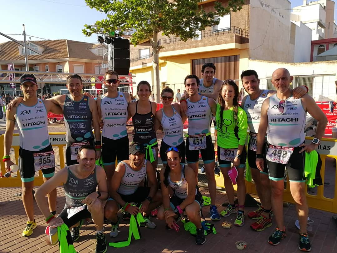 X3MTri's tweet photo. TRI FUENTE ÁLAMO 🏊🏼♀️🚴🏼♂️🏃♂️
Nutrida representación del X3M en un triatlón de categoría como el #trifuentealamo.
Enhorabuena a todos y en especial a #labalarubia @martahaztetwit por ese 2° puesto en GGEE. 🔝🔝🔝
¡ARRIBA esas #x3mgirls!
#orgullodex3m #temporada2018 https://t.co/cWIJE1zmxI