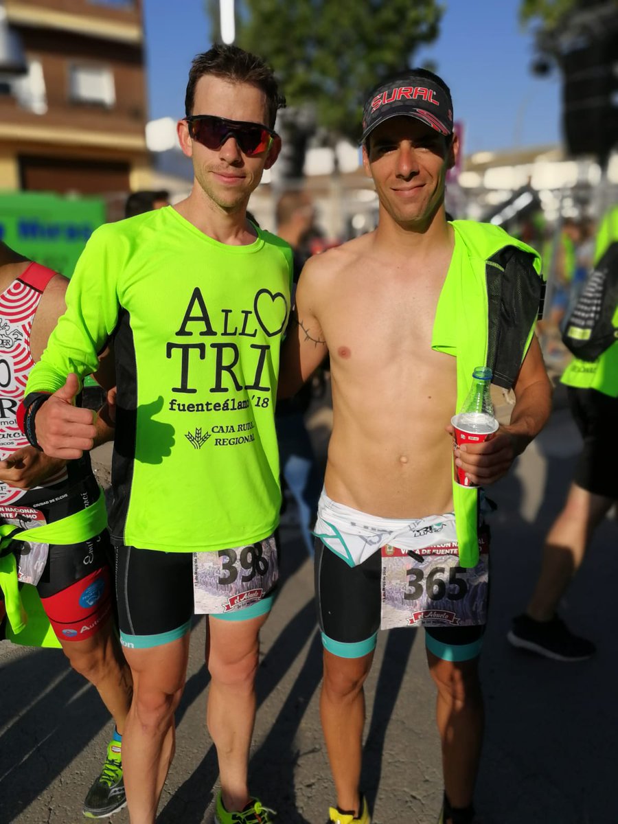 X3MTri's tweet photo. TRI FUENTE ÁLAMO 🏊🏼♀️🚴🏼♂️🏃♂️
Nutrida representación del X3M en un triatlón de categoría como el #trifuentealamo.
Enhorabuena a todos y en especial a #labalarubia @martahaztetwit por ese 2° puesto en GGEE. 🔝🔝🔝
¡ARRIBA esas #x3mgirls!
#orgullodex3m #temporada2018 https://t.co/cWIJE1zmxI