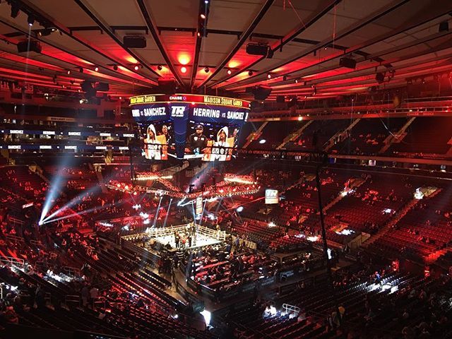 FrontproofMedia's tweet photo. A view from inside Madison Square Garden @thegarden 🥊🥊 #LinaresLoma #travel #NYC #MSG #boxing #linaresloma #boxeo #boxingheads #boxingday #boxingnews #lomachenko #toprank #goldenboy #photooftheday #frontproof #frontproofmedia @frontproofmedia https://t.co/yuu6JDMDzG https://t.co/kfV0cu5ikm