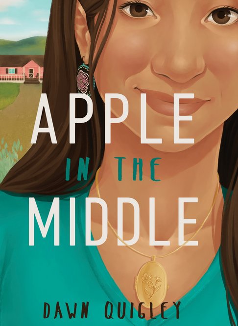 DawnEQuigley's tweet image. COVER REVEAL!!! for my Native YA coming-of-age book APPLE IN THE MIDDLE @NDSUPress (Aug 2). Sooo excited!! #NativeTwitter #kidlit #amwriting