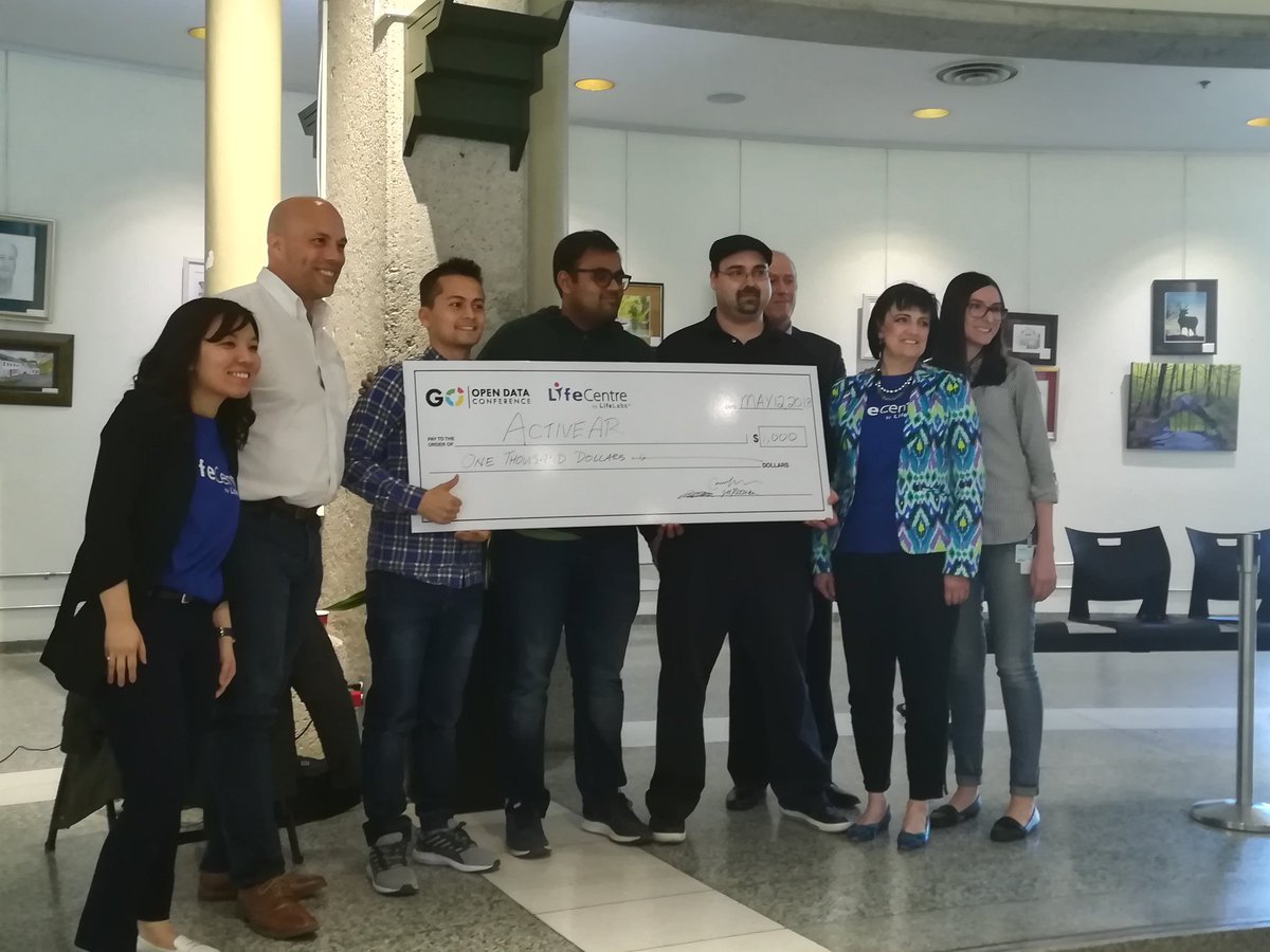mydataorg's tweet photo. Congrats to ActiveAR for winning the #GOOD18 @LifeLabs hackathon and incorporating #mydata principles into design. https://t.co/FT45ZIaHOM