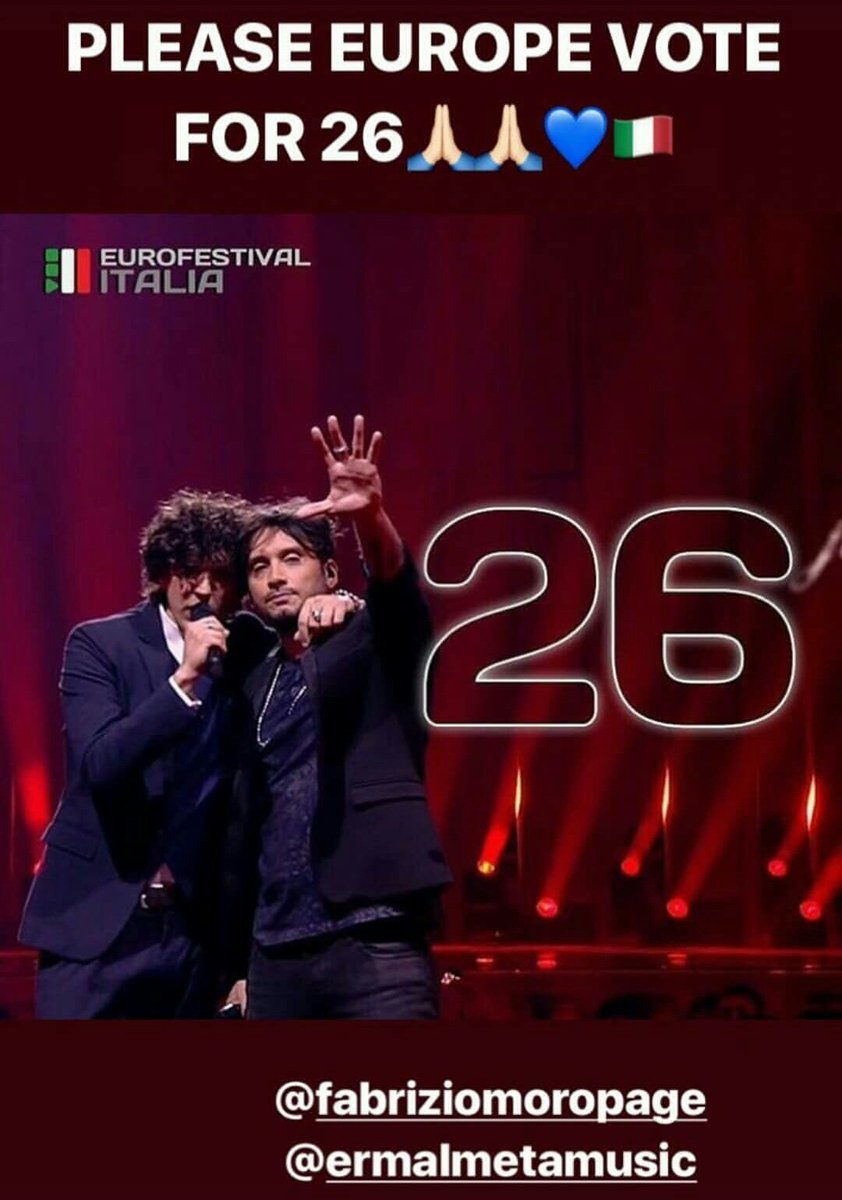 HyunMoon_'s tweet photo. #MetaMoro #MetaMoroESC2018 #ESC2018

Please please vote Italyyy!!!! https://t.co/59MCG0kcc1