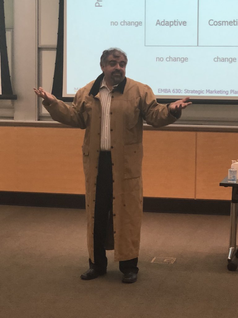 ModdFather's tweet photo. #unique #authentic #romantic #journey #wondrous #excellent the marketing #GURU @PManchanda_ rocking the #jpeterman #duster #emba24 #rossemba https://t.co/nCqoozumdD