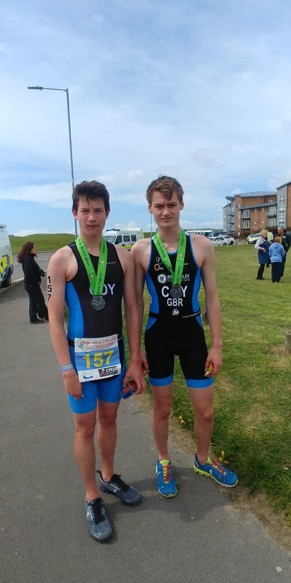 Great racing at Llanelli, for the first British Super Series Triathlon of the year for <a href="/Ilkleygrammar/">Ilkleygrammar</a>'s Dominic and Nathan Coy. 🏊🚲🏃