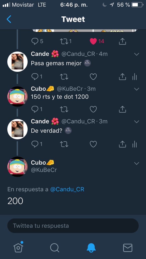 Cande 💜 tweet media