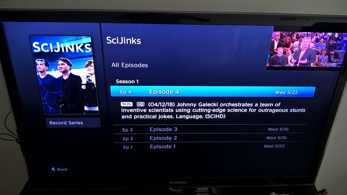 tlynnr85's tweet image. Make sure to SET your DVRs, the #scijinks series is official!! 

RT if you will be tuning in this coming Wednesday 5/16 @ 10pm ET for the Premiere on @ScienceChannel - all the cool kids are doing it!! 

(A huge thanks to my friends with cable for letting me know 😂)