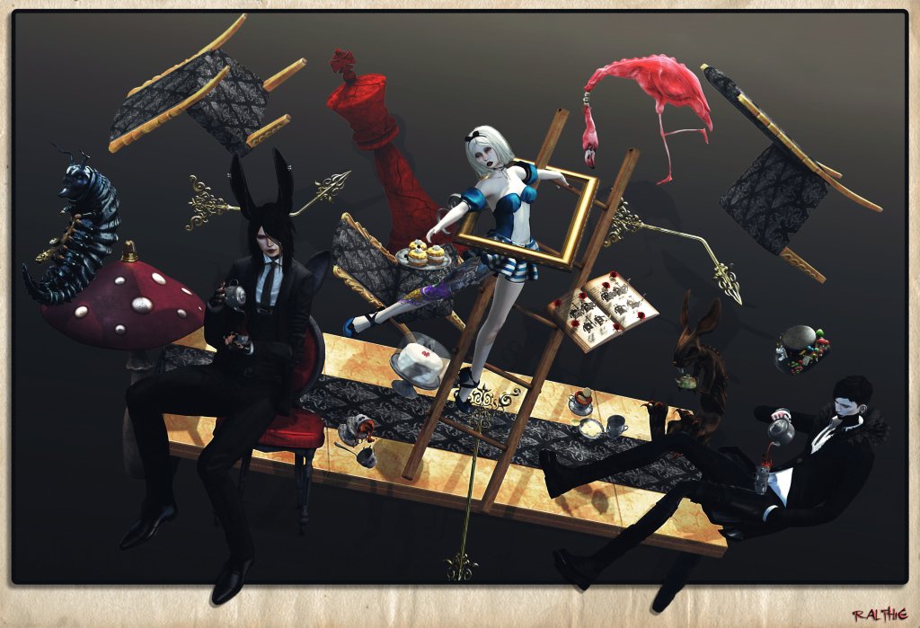 AmiecLaskaris's tweet photo. It was one Hell of a Tea Party, features a tea party decor set by Disorderly. It also features a cute bunny chair from Violetility that comes in several colors. Both can be found at Enchantment.
#Violetility #Disorderly #SLBlogger https://t.co/m45uc91dIZ https://t.co/gRhLPAeR9L