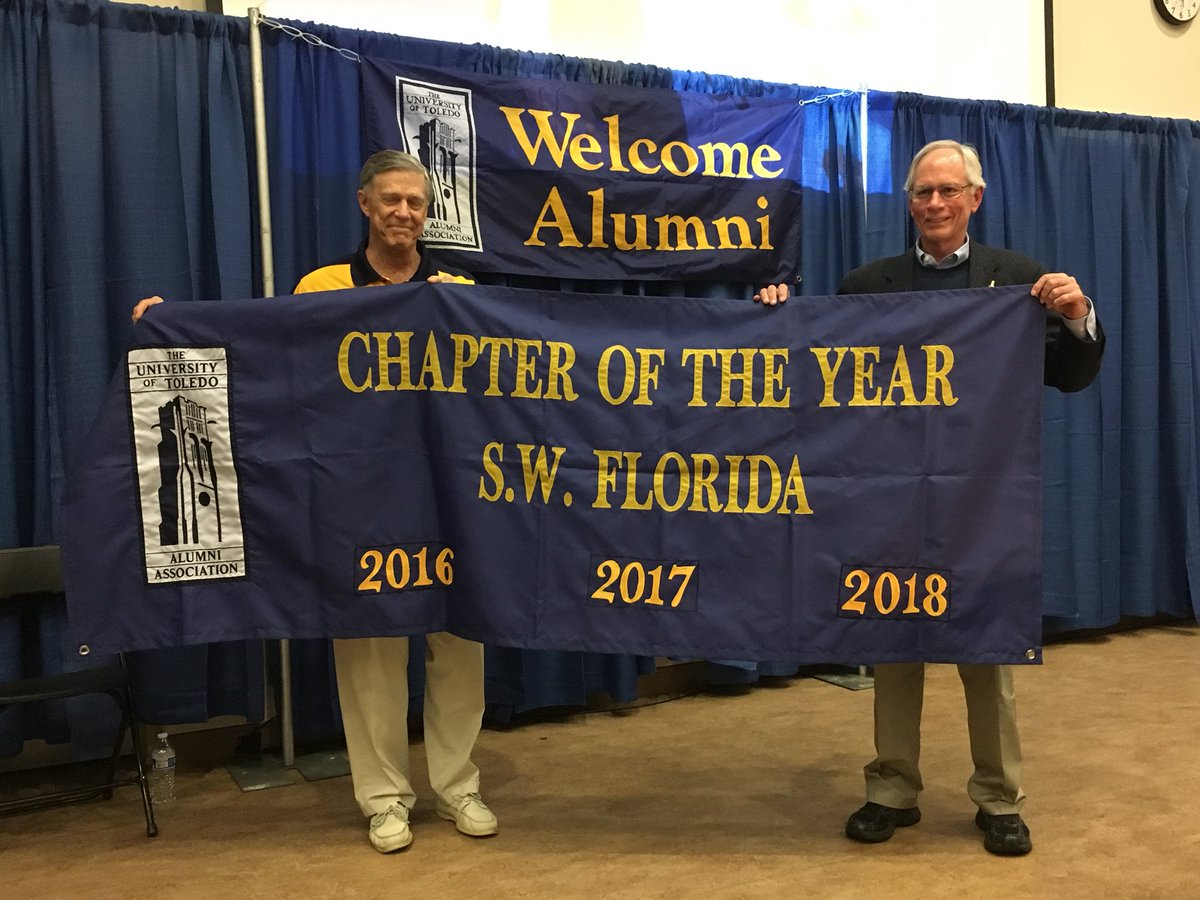 We’re wrapping up our Annual Meeting but we wanted to recognize our scholarship recipients, Jerry Tasker-our volunteer of the year, the Latino Affiliate-our affiliate of the year &amp; the SW Florida Chapter-our chapter of the year. Congrats &amp; thanks for your dedication to <a href="/UToledo/">The University of Toledo</a>!