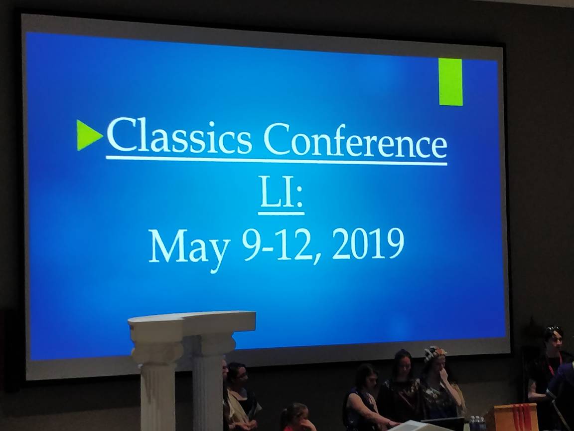 ONClassics's tweet photo. Mark it down. May 9th-12th, 2019. #ClassicsConference #oscc2018 https://t.co/vixwhwo4ev