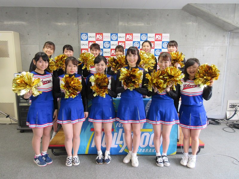 第14節 岡山戦】茨城大学チアリーディングサークル Cherry's、2015