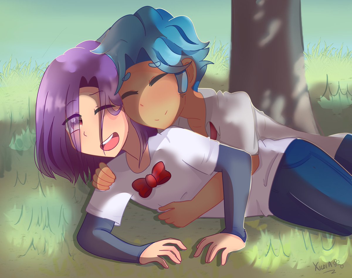 Under the tree #BxB #FNAFHS.