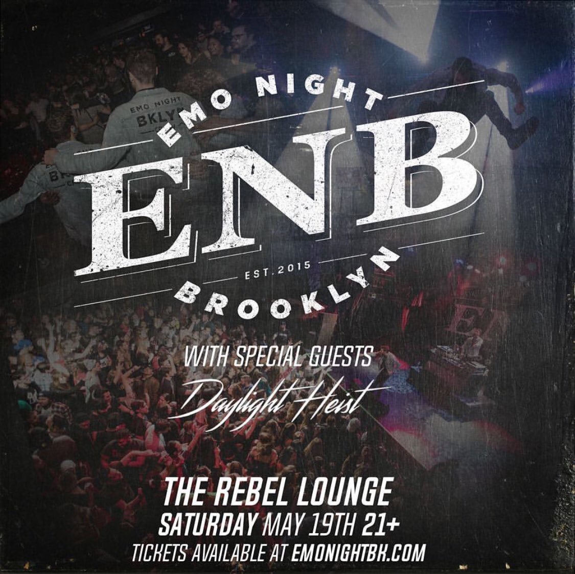 DaylightHeist's tweet photo. Next Saturday night is going to get WILD!🤪 EmonightPHX is back with our boys @EmoNight_BK and of course yours truly! Don’t miss out on this banger! Can’t wait to see everyone back at @TheRebelPHX ! 🎧💿 @psykosteve 

#emo #emonightphx #emonightbrooklyn #phoenix #daylightheist https://t.co/UB1DixgogV