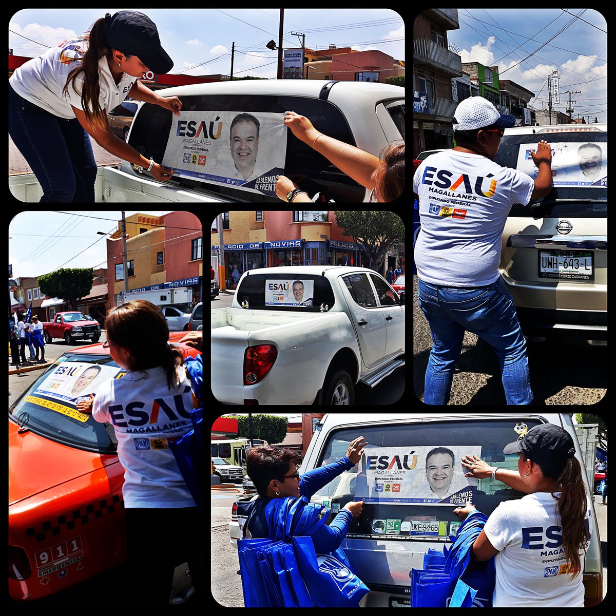jade412la's tweet photo. Equipo #EsauMagallanes en crucero Mercado Reforma #SanJuandelRio es increíble la respuesta de la gente. #ApoyandoCJ #UnidosSJR https://t.co/yOKWDMuUUw