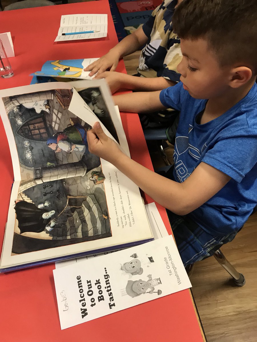 ashphi13's tweet photo. Book Tasting Friday!  #wmvikings #lesd27 #setthestagetoengage #bethewildcard https://t.co/HD7wamVx2O