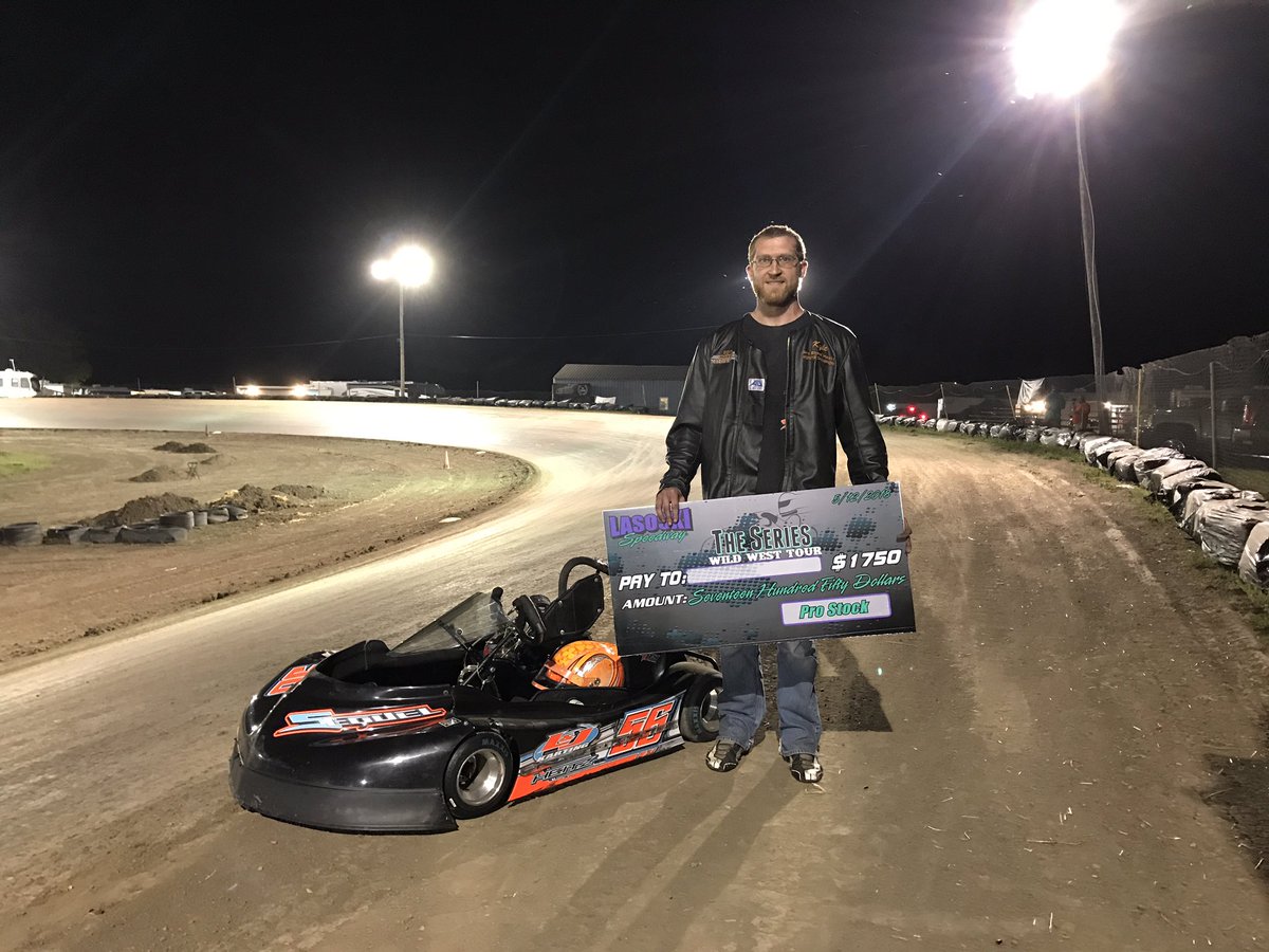 Pro Stock Feature Results: #theseriesgoeswildwest #lasoski 

Congratulations to Kyle Heitz taking our inaugural Pro Stock Wild West win!