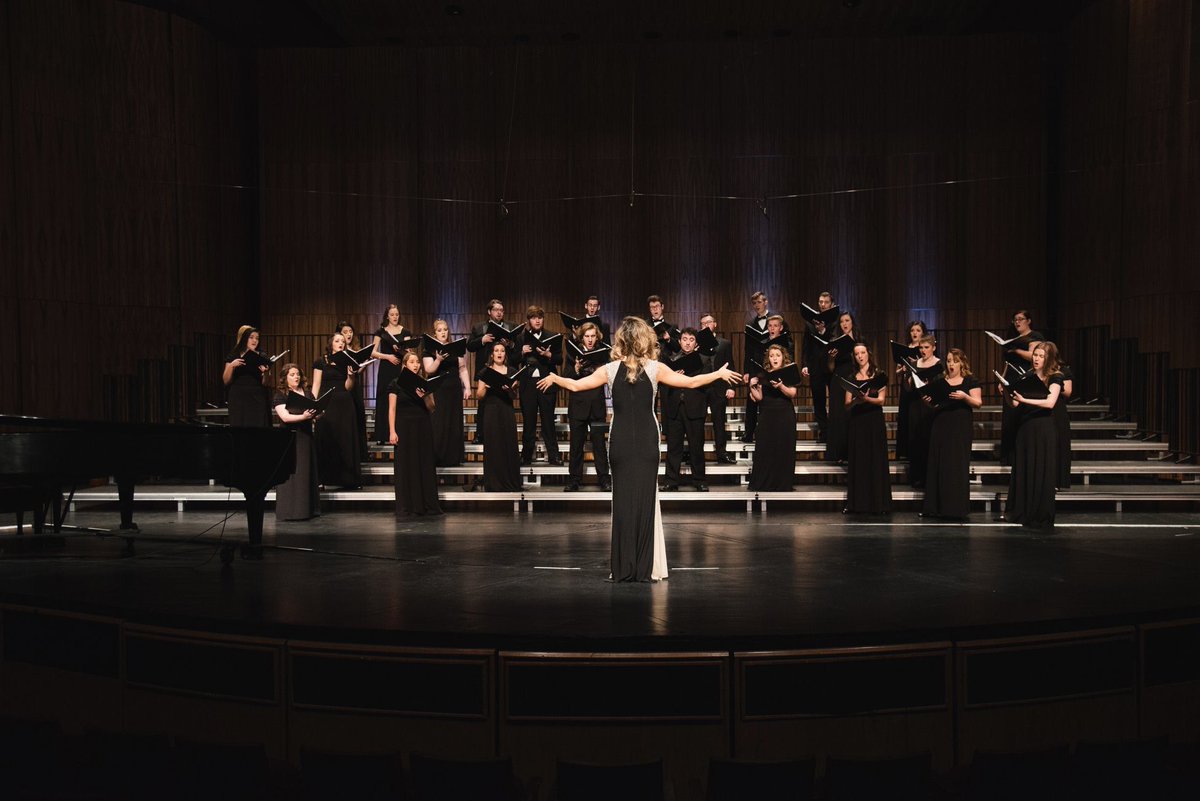 AkronChoirs's tweet photo. Tonight the Chamber Choir performed their “Bon-Voyage” Concert in honor their Tour across Europe they’ll be leaving for in less than 48 hours! 🇩🇪❤️🎶✈️ https://t.co/3vtPn6mFNA