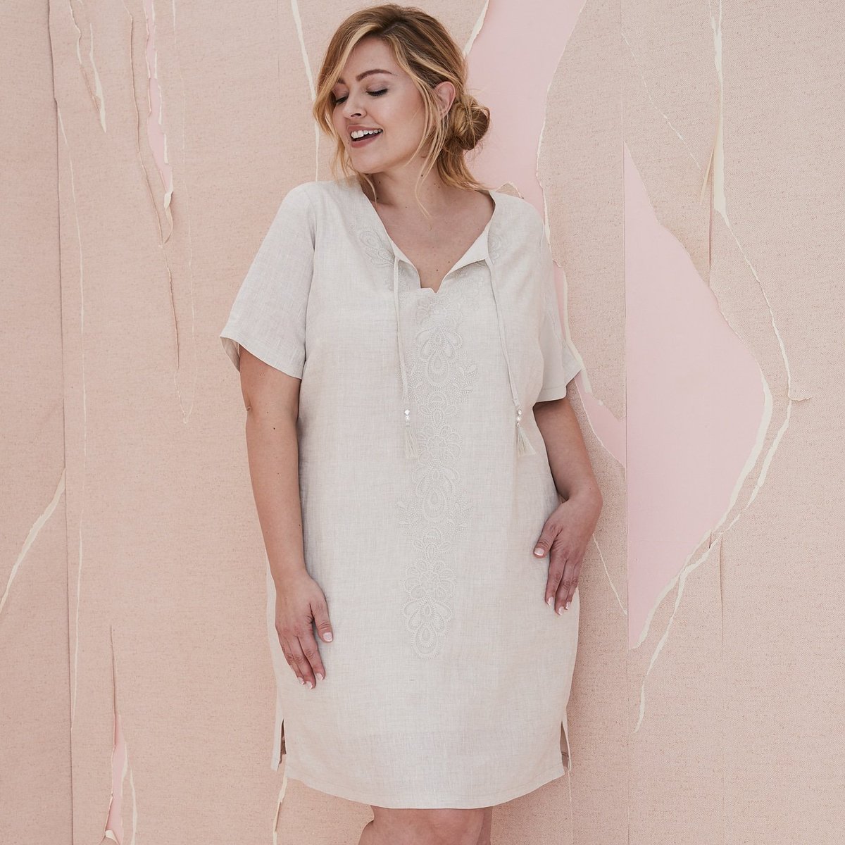 ToniPlus14_22's tweet photo. Whether you go for a softy tailored dress or a fashionable tunic, linen is the fabric of choice for lightweight spring and summer dressing.

Save 10, 15, or 25% when you purchase Toni T. by Toni Plus, in store and online until May 21st. https://t.co/be8QSSoP0E