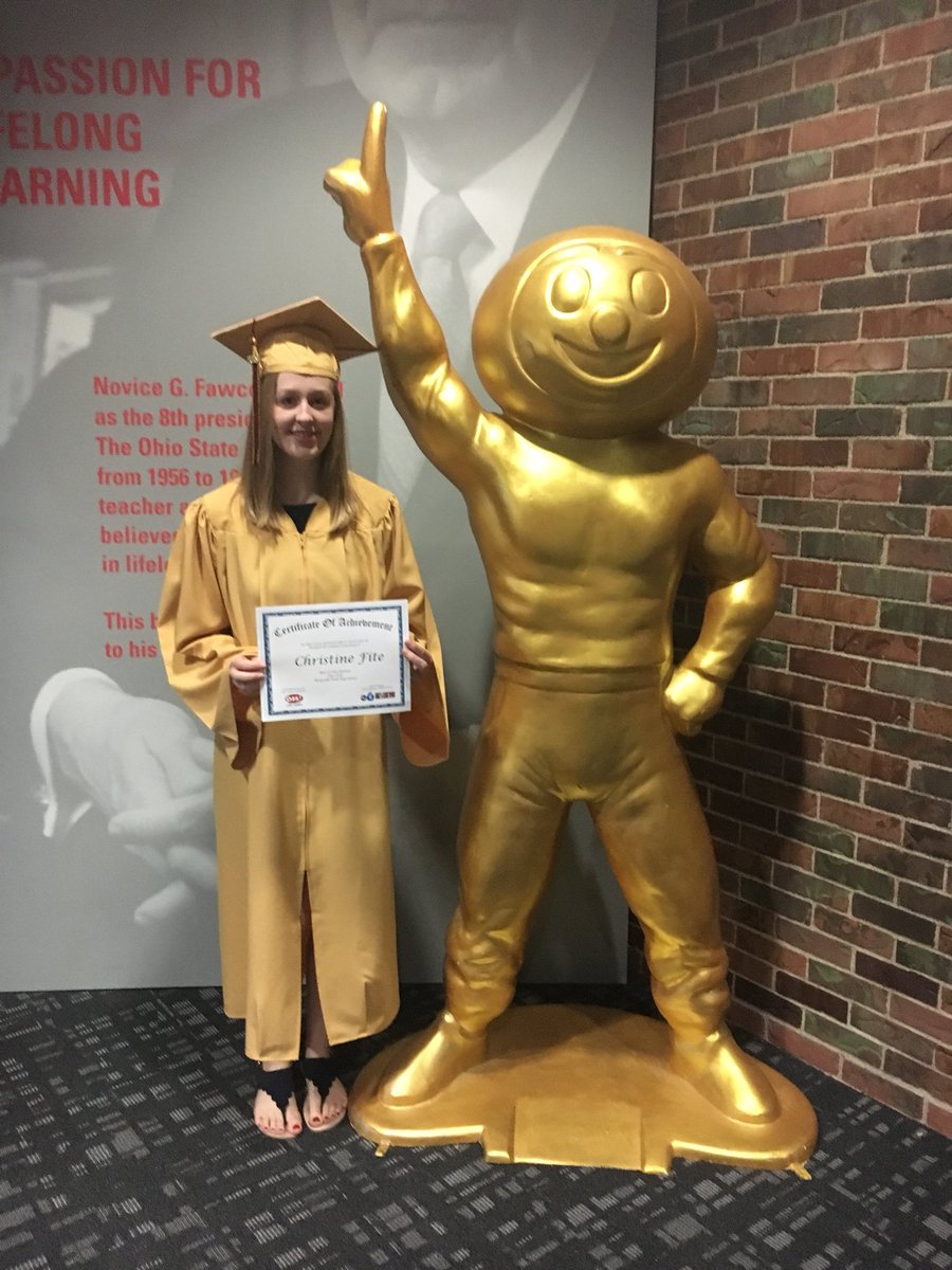 fite_john's tweet photo. Chrissy Fite recognized as “Best of Class Honoree” by WSYX ABC-6/WTTE FOX-28 television representing Westerville North’s Class of 2018! She recorded a short TV announcement with other school’s honorees. @wnclassof2018 https://t.co/PBHcB1NQkt