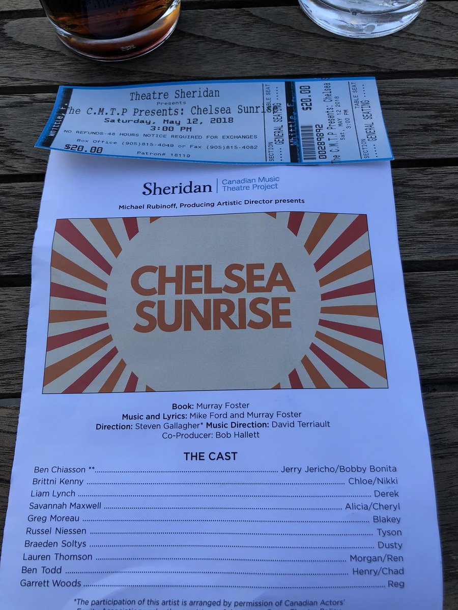 kimhenry124's tweet photo. So proud of the talent & work of @MurrayFoster1 & #MikeFord & @bobhallett & @mrubinoff & the students @SheridanCMTP for @ChelseaSunrise1 ! Thanks for letting us come along for the ride today! Congrats! #staycocksure https://t.co/ZmDbVyavPW