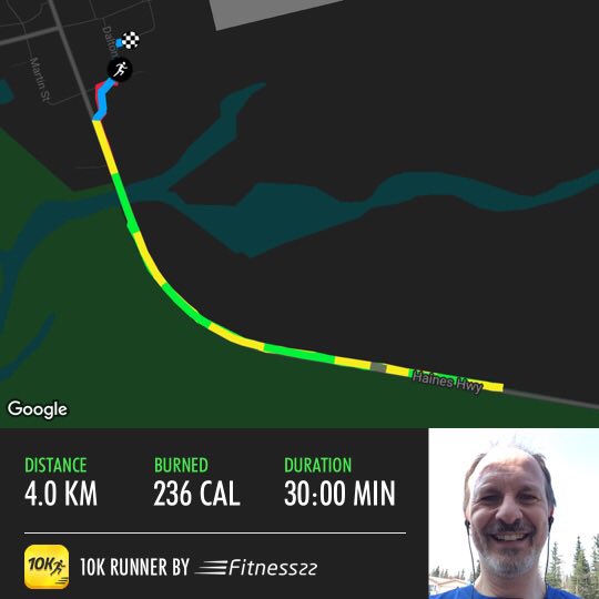 SymanskiKen's tweet photo. #Fitness22 2 nd run #goingfor10k https://t.co/dhIDR3c9y8 https://t.co/LbNhAFVdRR