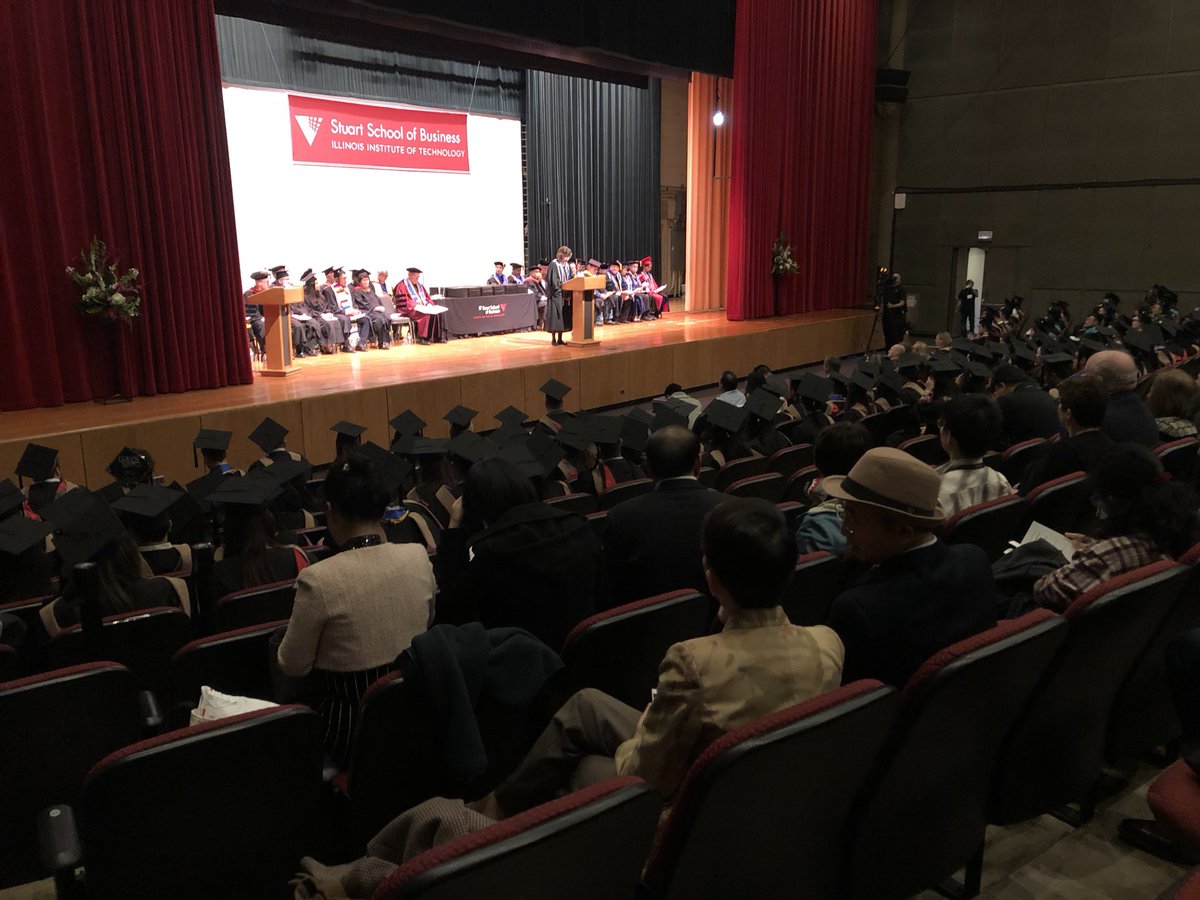 CurtAllee's tweet photo. Congratulations and best of luck to all of the 2018 Illinois Tech Stuart School of Business graduates. @IITStuart @illinoistech https://t.co/GRxbOIKyr7