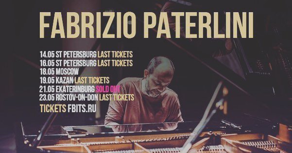 jalo_us's tweet photo. Fabrizio Paterlini – Russian Tour 2018 https://t.co/SxWo5t3E2c #RussianTour #FabrizioPaterlini #piano #neoclassical #Moscow #StPetersburg #Kazan #Ekaterinburg #Roston https://t.co/Rvw3l7DwEn