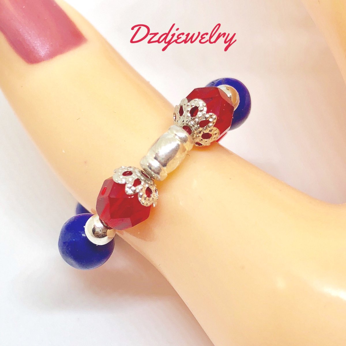 dezdmc1981's tweet photo. ๐ฅSparklingFire Polished Red and Blue Czech Beads! Youโll LOVE โค๏ธ this Beaded Ring Available Now in my #etsy shop Dzdjewelry #handmade #jewelry #rings #beadring #stretchring #stackablering #dzdjewelry #jewellery #ringselfies #flatlayfriday #bohostyle #bijouxhandmade https://t.co/nGLqXOWlN6