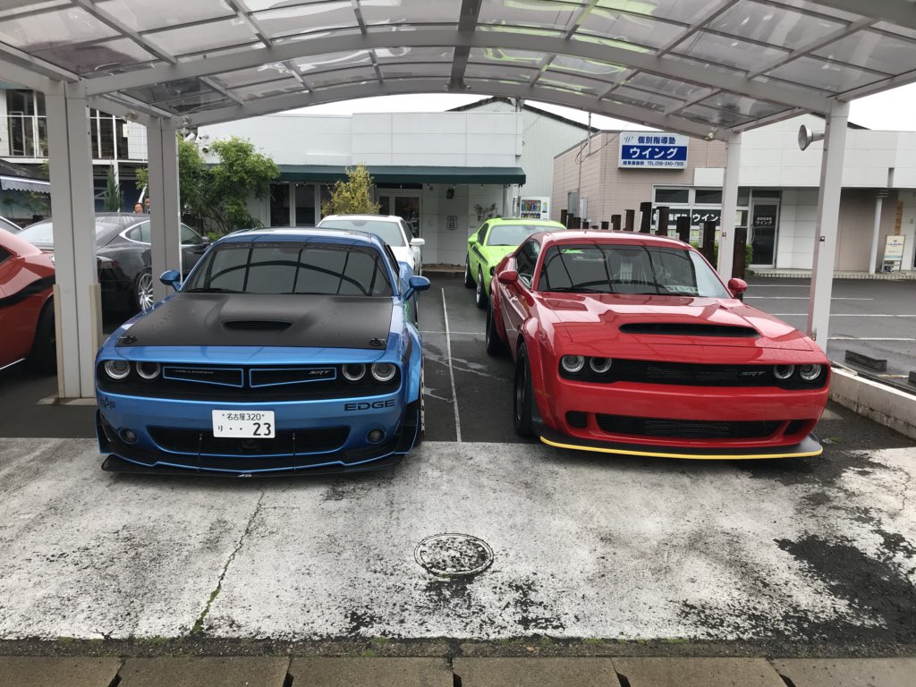 Tatsuya70 S Charger 悪魔とツーショット ダッジチャレンジャー デーモン Tatsuya70 S Charger 悪魔とツーショット ダッジチャレンジャー デーモン
