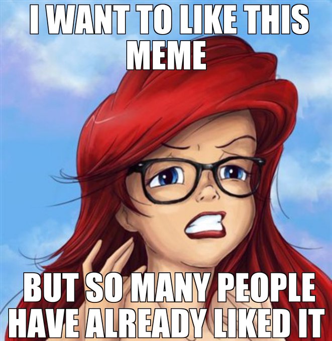 Anyone else miss #hipster Ariel? https://t.co/JJ2i0wJAFs<a href="/tag/hipster"class="tags">#hipster</a>