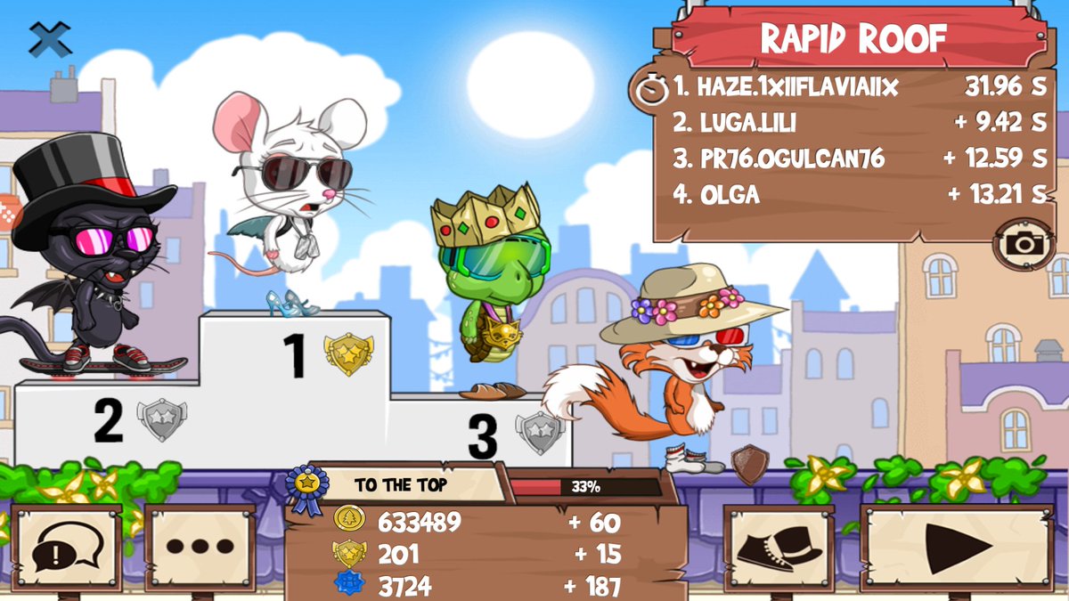 fastestrunners's tweet photo. Congratulations @FLAVIA__97 for setting new fastest time on Rapid Roof with 31.96s 🔥👏 https://t.co/jqtsvwNxVs