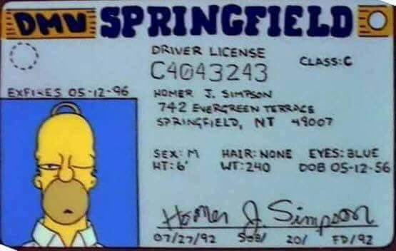 Happy birthday to my boy Homer Simpson; you can still this today 