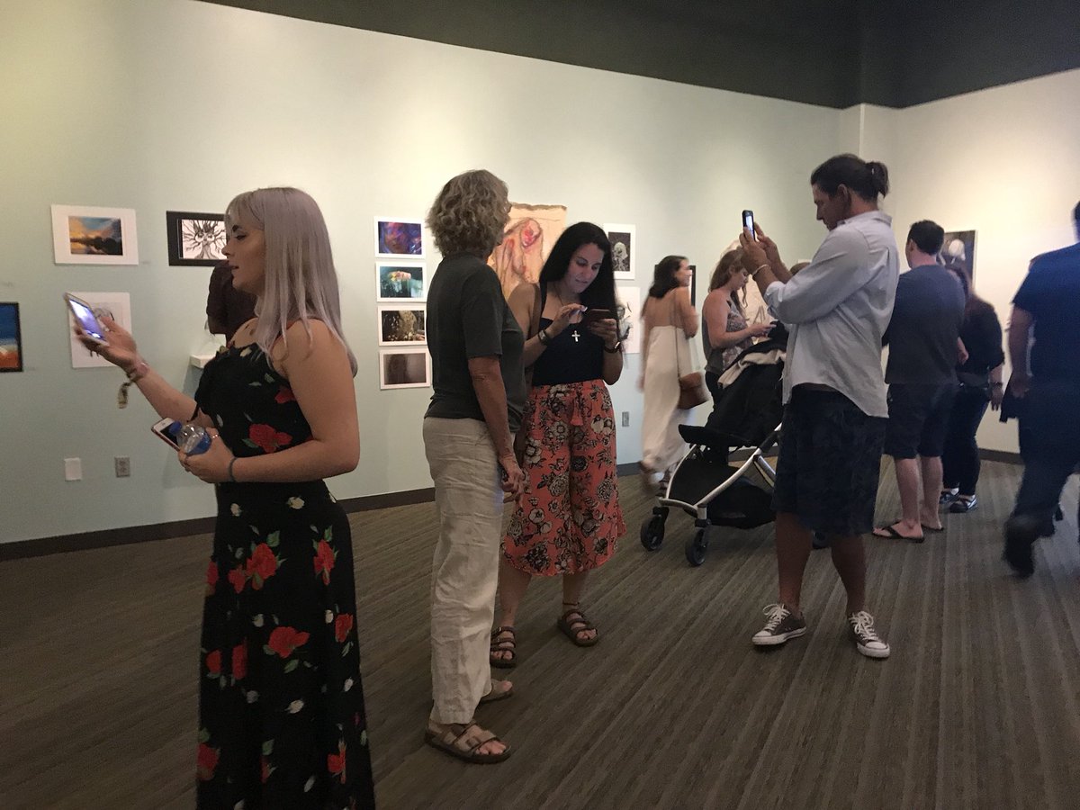 PHS_VISUALARTS's tweet photo. PHS AP ART SHOW!  ♥️ @PlantHighSchool @PlantAPC https://t.co/cxJPhZyXGq