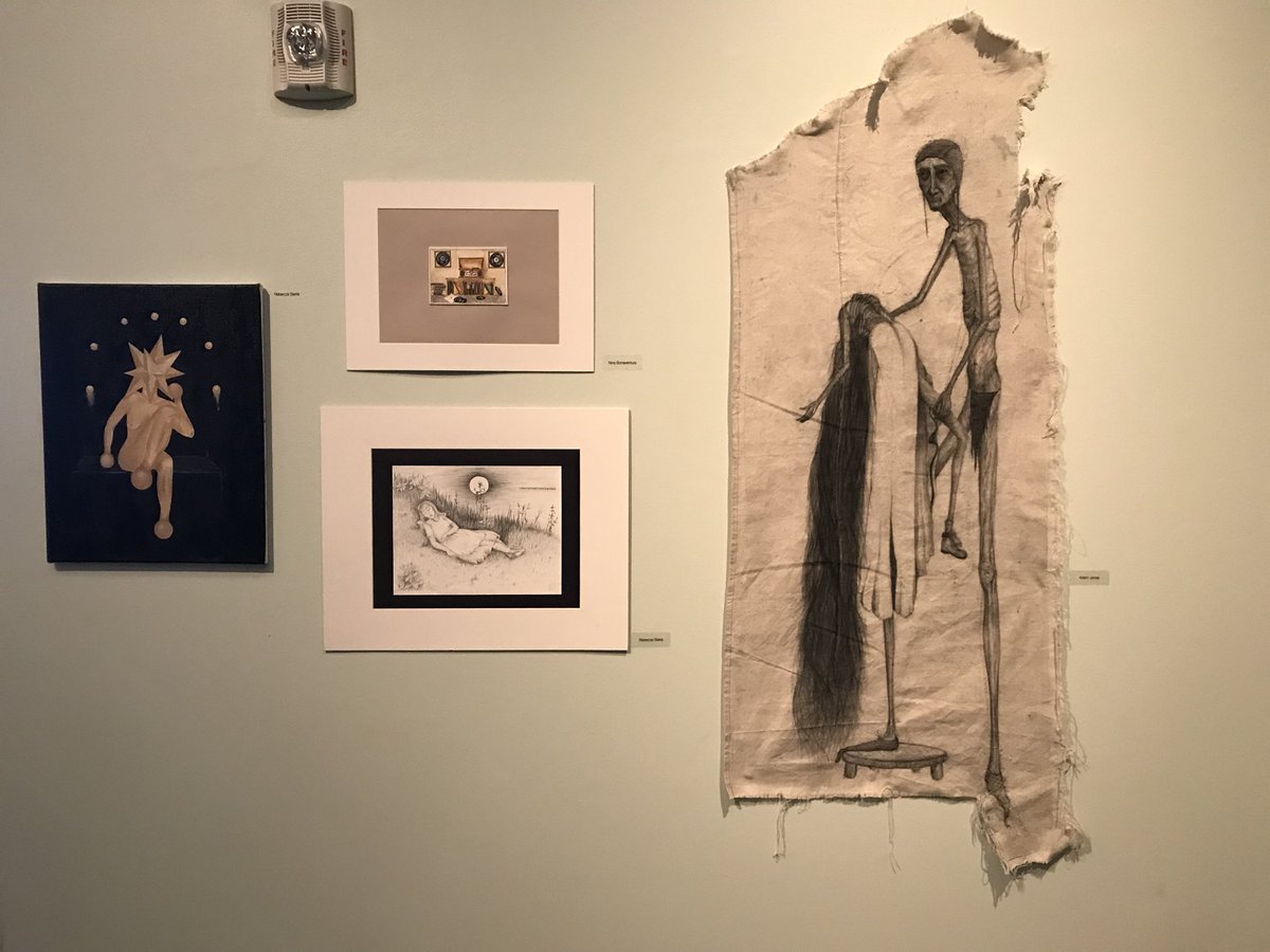 PHS_VISUALARTS's tweet photo. PHS AP ART SHOW!  ♥️ @PlantHighSchool @PlantAPC https://t.co/cxJPhZyXGq