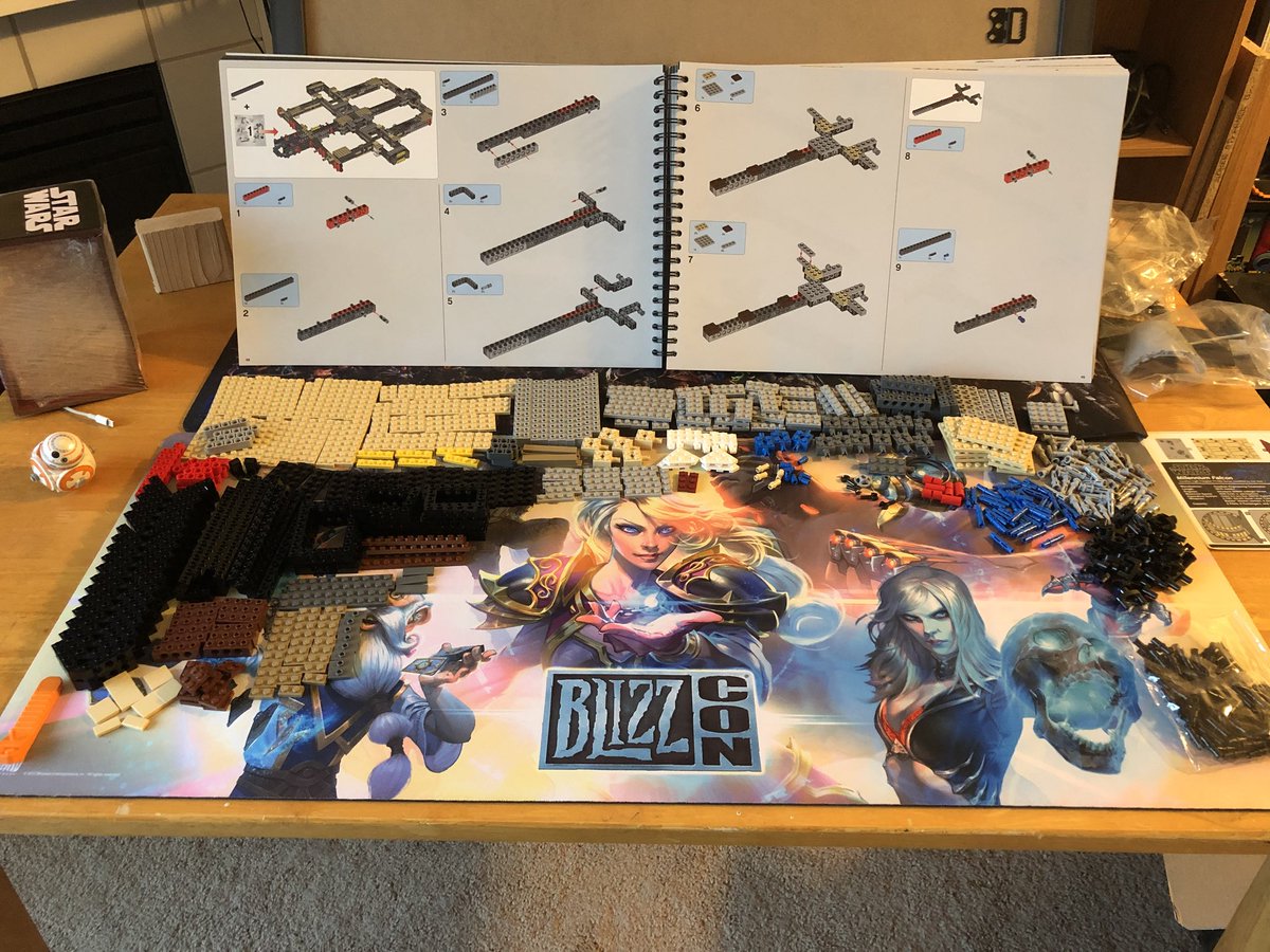PCarpenter12's tweet photo. @donttrythis First time knolling a LEGO set. Figured the UCS Millennium Falcon would need it. Wish me luck! https://t.co/yrQ48UthOJ