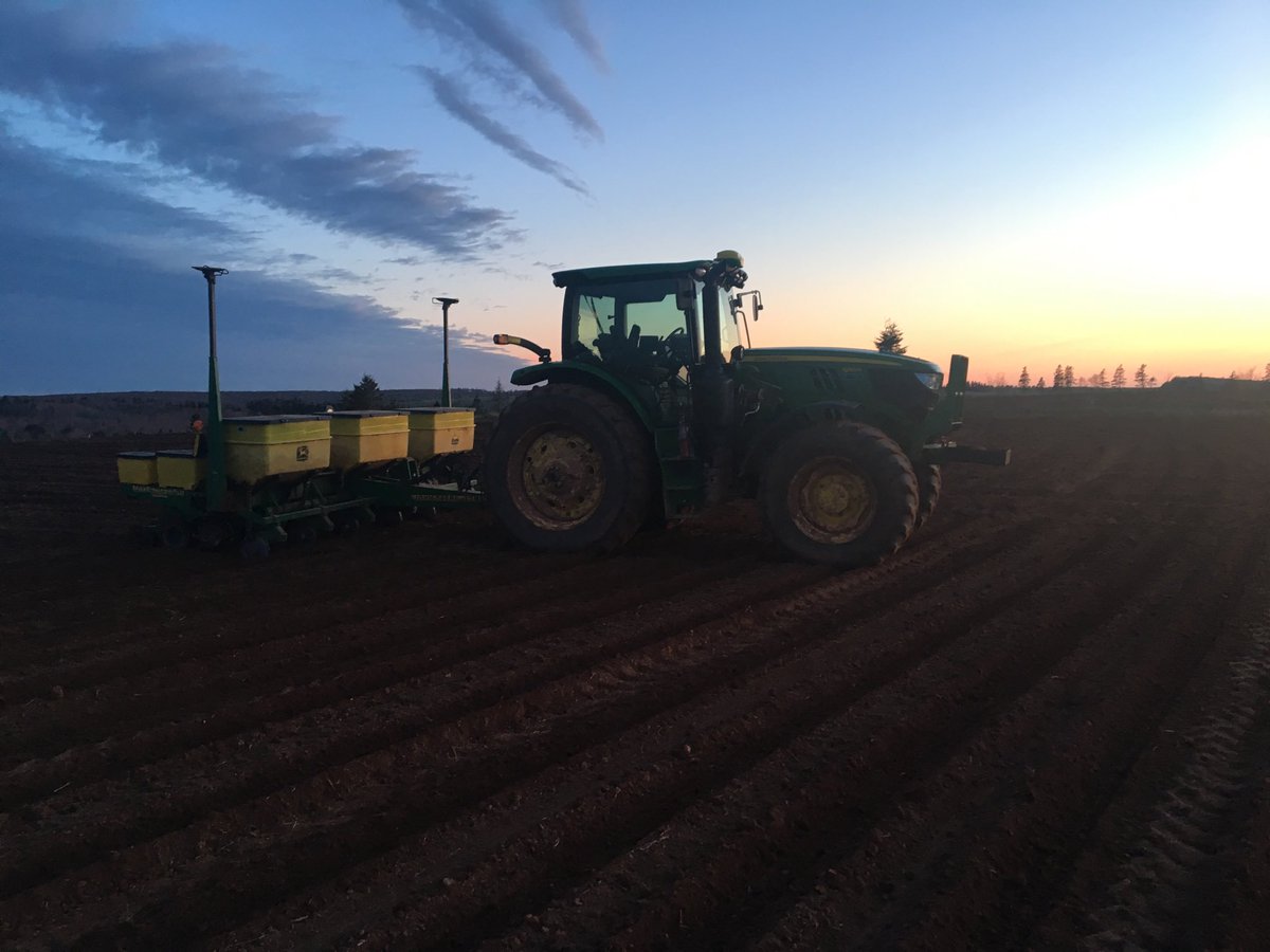 The first day of planting 2018 #Plant2018