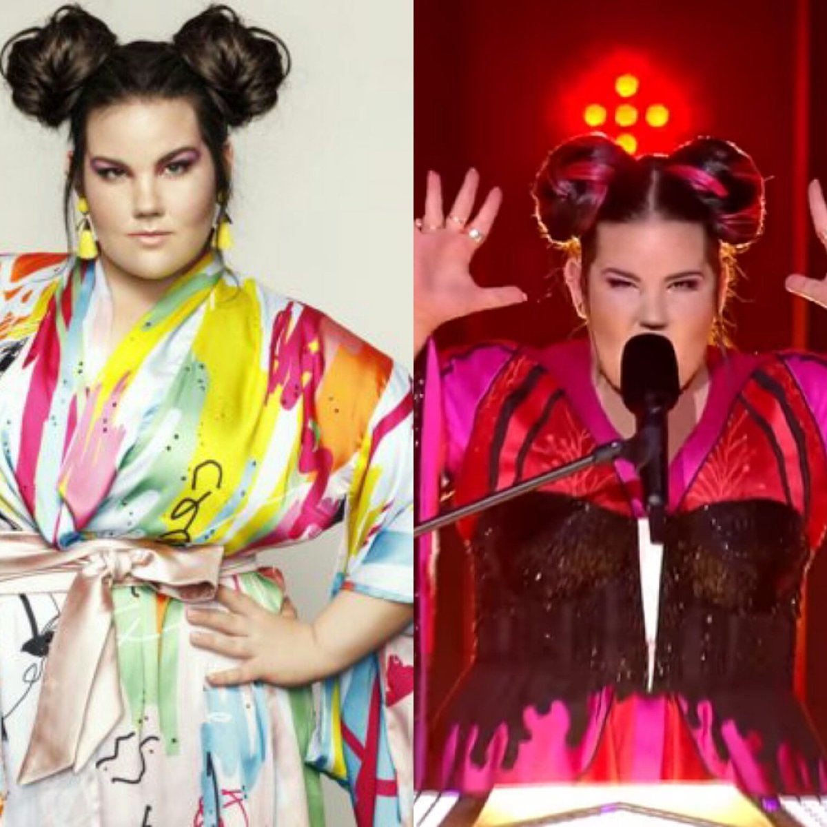 torymors's tweet photo. netta Israel  #Eurovision #eurovidionportugal2018 #eurovision2018 https://t.co/ts5MoXsuOP