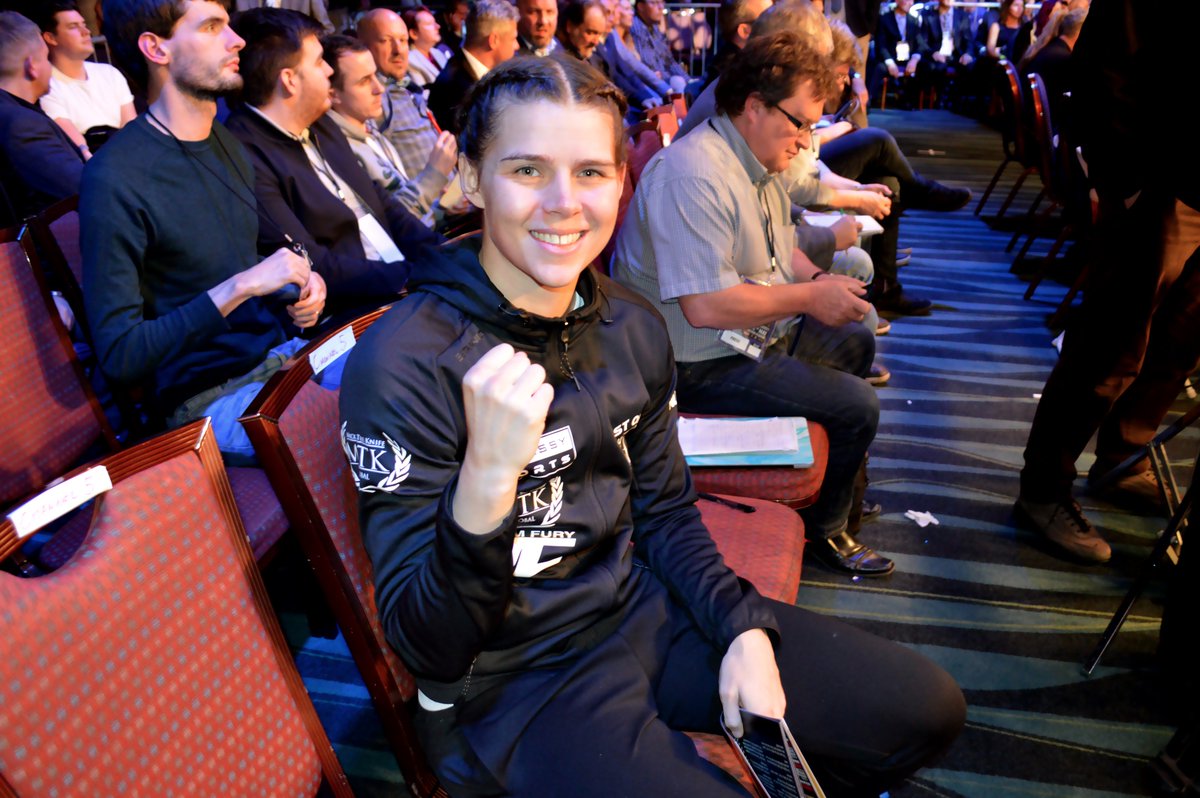 aneelahmad's tweet photo. WINNING BIG TKO!  @Smarshall1991 All i am saying is she will 100 percent be A WORLD CHAMPION on the #undercard of the @hughiefury #sextonfury fight this weekend in bolton. @HennessySports #channel5 @Channel5Sport #BOLTON @peterfury #furysexton #sextonfury #channel5 https://t.co/ySnK2YIKM0