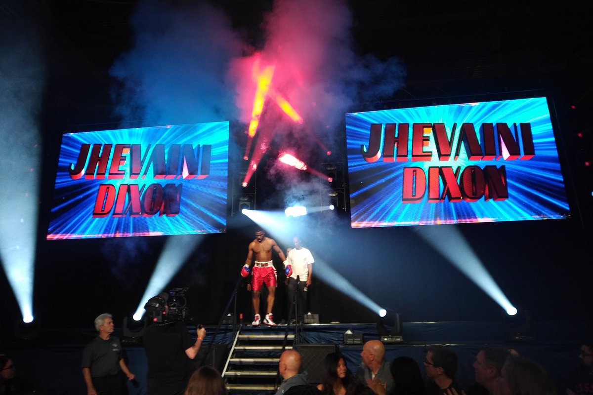 dreadtalkboxing's tweet photo. #Freesmoke @Jhevman Jhevani Dixon Wins his First Professional Fight by TKO (Corner) during Round 3!

#DTB @hersheycentre @unitedpromotion 
#thebighurt
#CanadaBoxing
#BoxingCanada
#BoxingOntario https://t.co/lLzOmXn75A