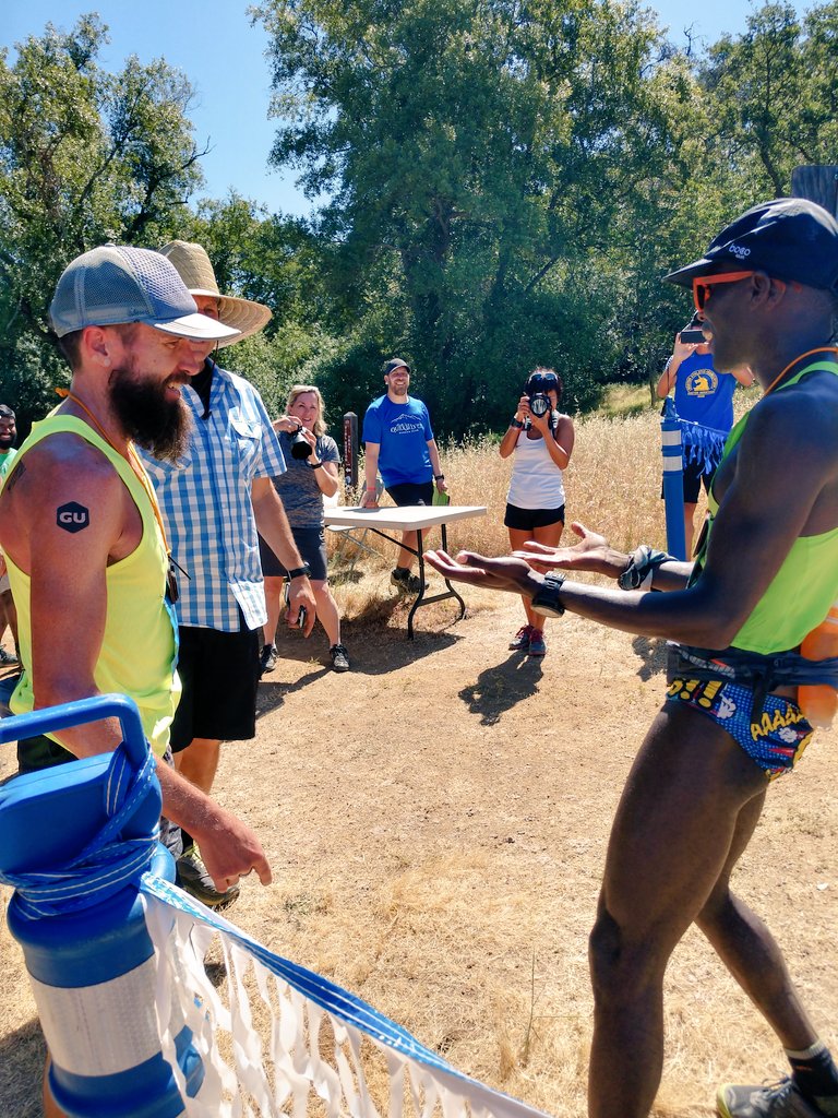 catchthebreez's tweet image. @robkrar takes the win @QuicksilverRun #QS50k @GCXC13 is 2nd. 
Nice job guys 💪👊👊#ultrarunning #smokinfast