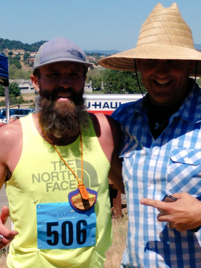 catchthebreez's tweet image. @robkrar takes the win @QuicksilverRun #QS50k @GCXC13 is 2nd. 
Nice job guys 💪👊👊#ultrarunning #smokinfast