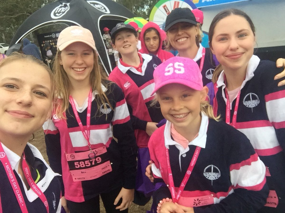 Boarders at the Mother’s Day Classic #largestschoolgroupwinners #mothersday2018