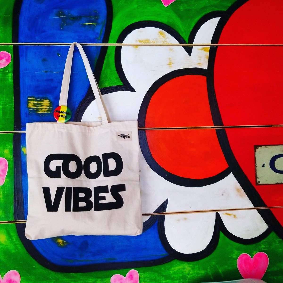 JAMAGEL GOOD VIBES Tote Bag Dropping Soon...online at jamagel.com