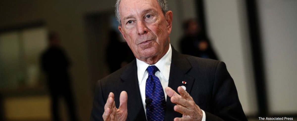 ABC's tweet photo. Former New York City mayor Michael Bloomberg warns of an "epidemic of dishonesty" in Washington that's more dangerous than terrorism or communism at college commencement. https://t.co/Y8dTIDcLhL https://t.co/x1tRVEbnVv