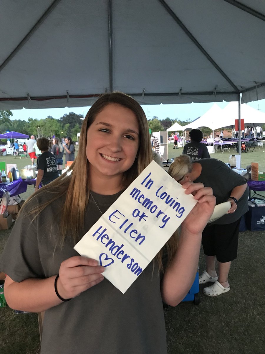 LWalker_6's tweet photo. Relay for Life with @haleighhh02 & @SPCheerNation honoring the Memory our amazing friend Mrs Ellen Henderson. #inlovingmemory #workingforacure https://t.co/9DqlcN3leI