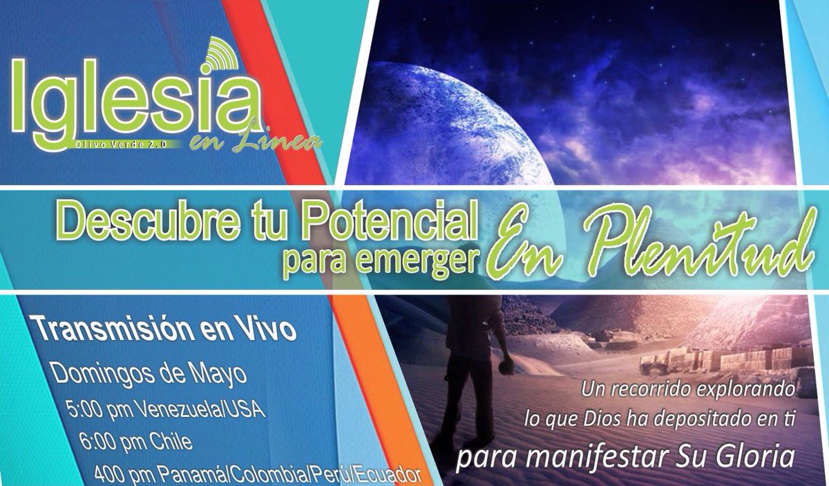 Olivoverd's tweet photo. Conéctate y participa con tus reacciones y comentarios e nuestra transmisión en vivo. 
Una temática que edificará tu vida!
Nos vemos mañana por https://t.co/WKpCWaf6vl https://t.co/4LbhmYpgXF
