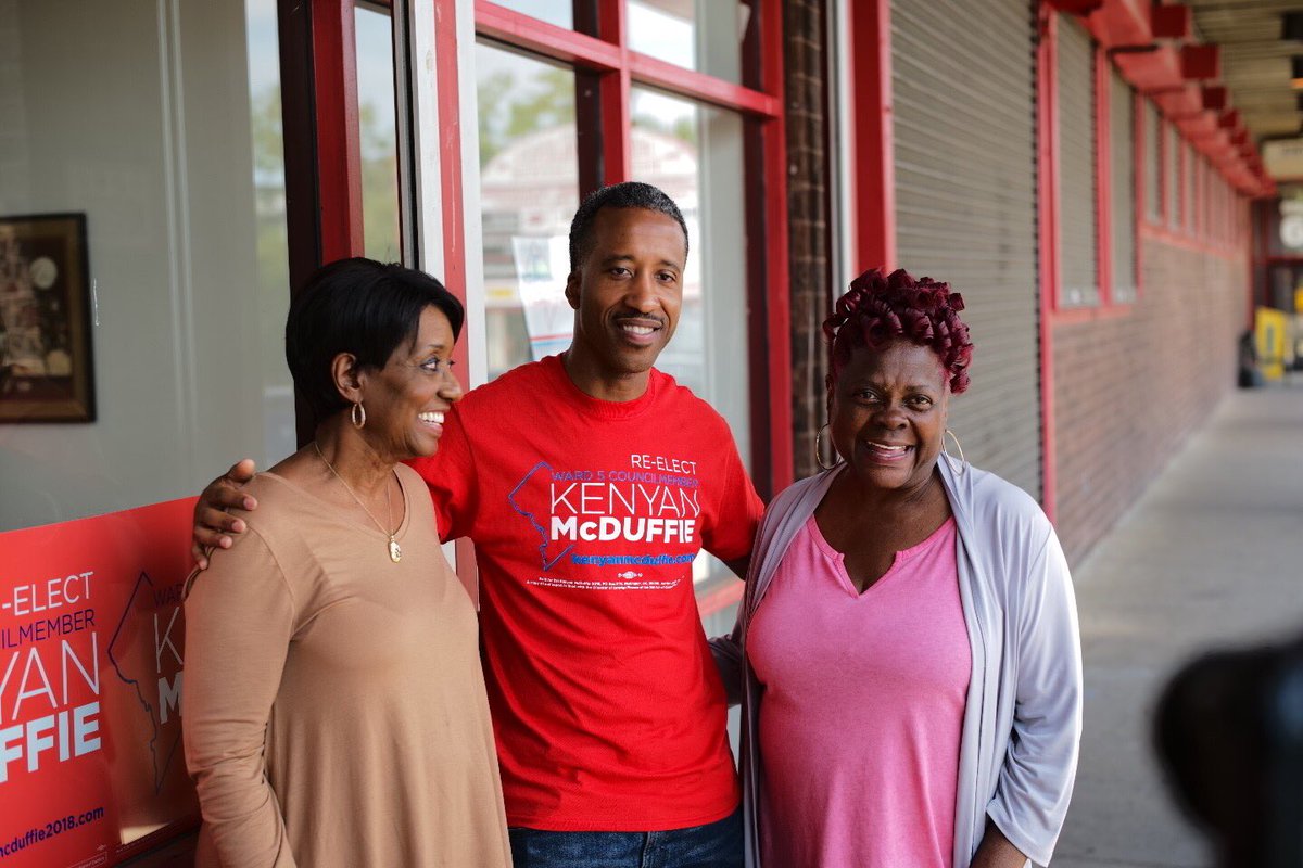 Open house today for the honorable DC Councilman @kenyanmcduffie - re-elect for #OurWard5 #Ward5 June 19th Washington DC #TeamMcDuffie #CommunityFirst 💯
.
.
#🔴📷 @TMO365